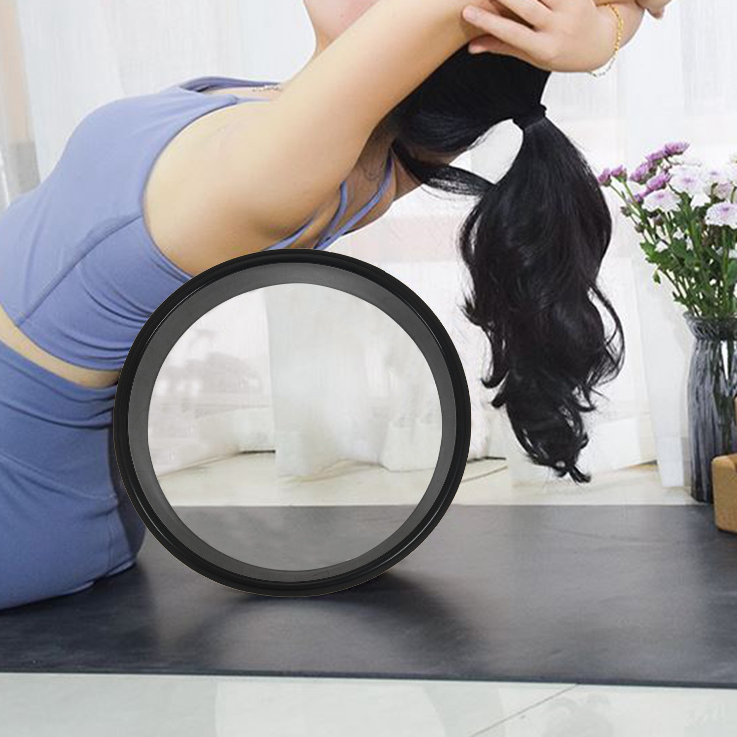 Yoga Fitness Wheel - ABMV-Wood Yoga Wheel: Профессиональное колесо для
