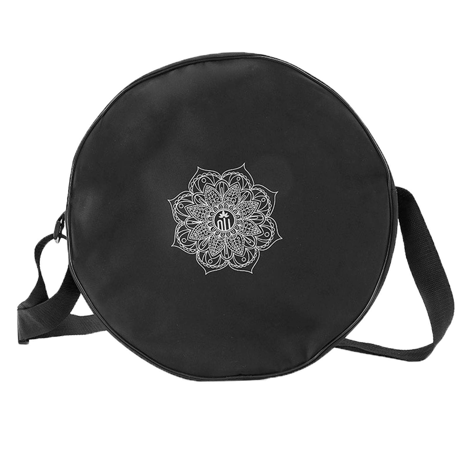 Yoga Fitness Wheel - Сумка для йоги, нейлоновая, черная, с