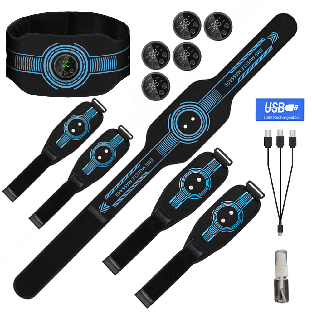 Weight Lifting Belt - USB перезаряжаемый тренажер для мышц живота,
