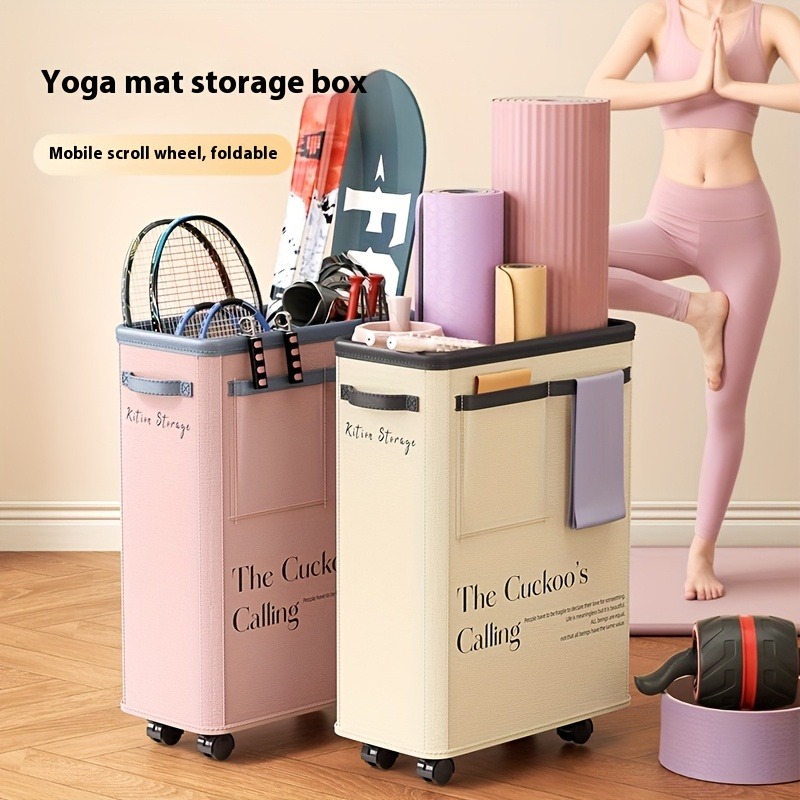 Yoga Fitness Wheel - Корзина для хранения ковриков для йоги