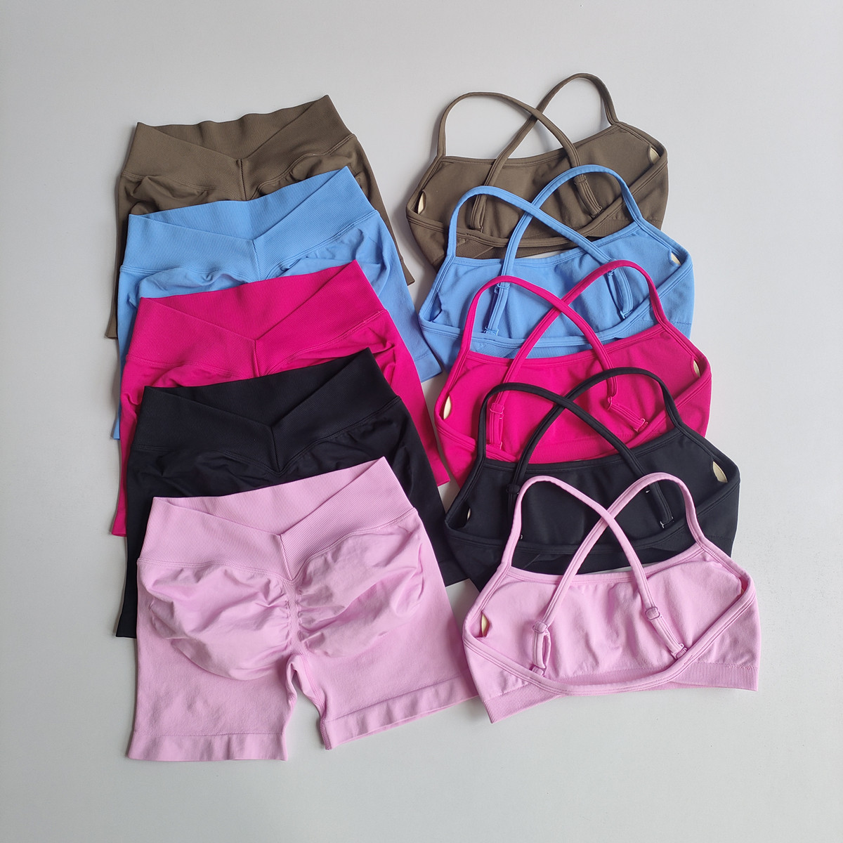Yoga Fitness Kit - Спортивный комплект из 2 предметов: бесшовный