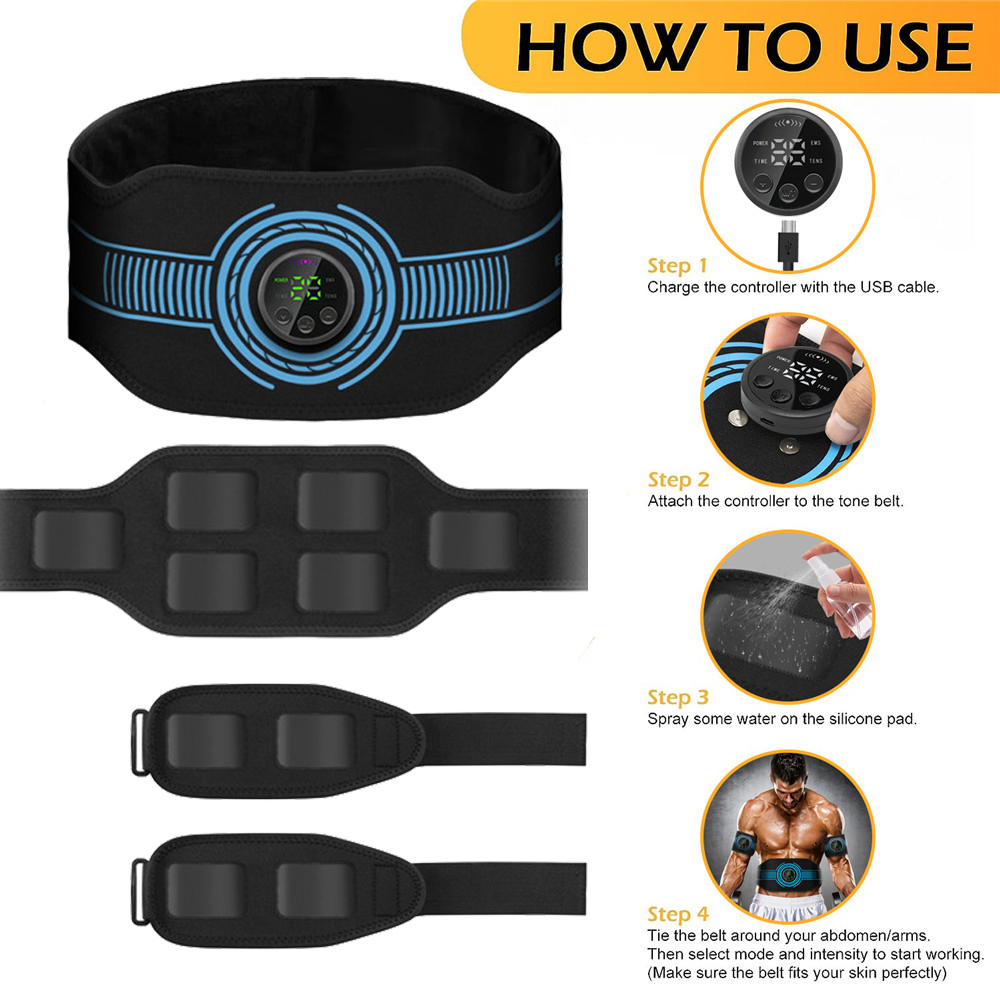 USB перезаряжаемый тренажер дл – обзор и цена Weight Lifting Belt