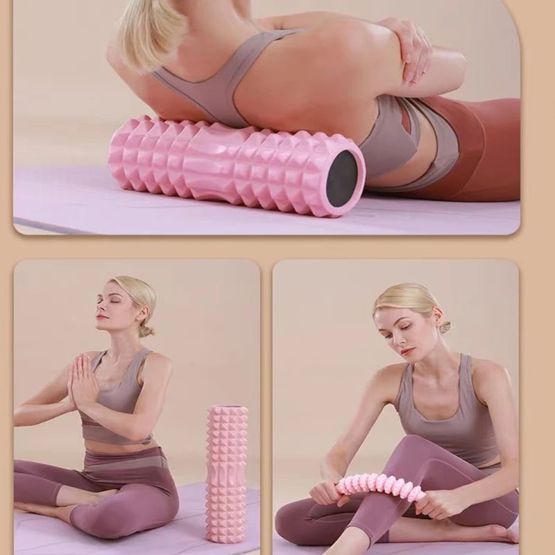 Полый пенный ролик 45 см с бло – обзор и цена Yoga Fitness Wheel